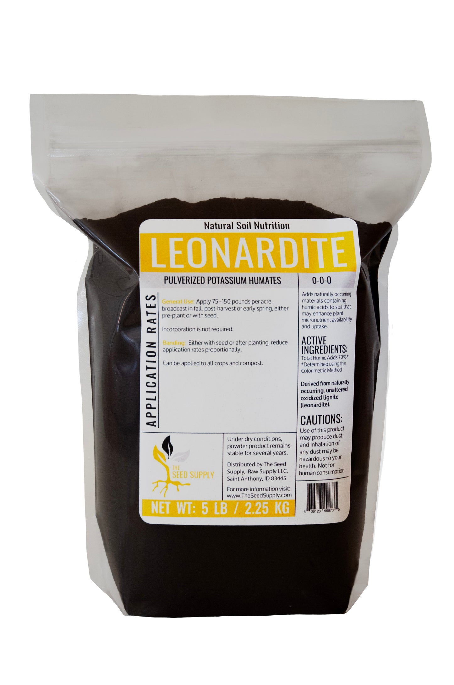 Leonardite -Pulverized Lignite Powder
