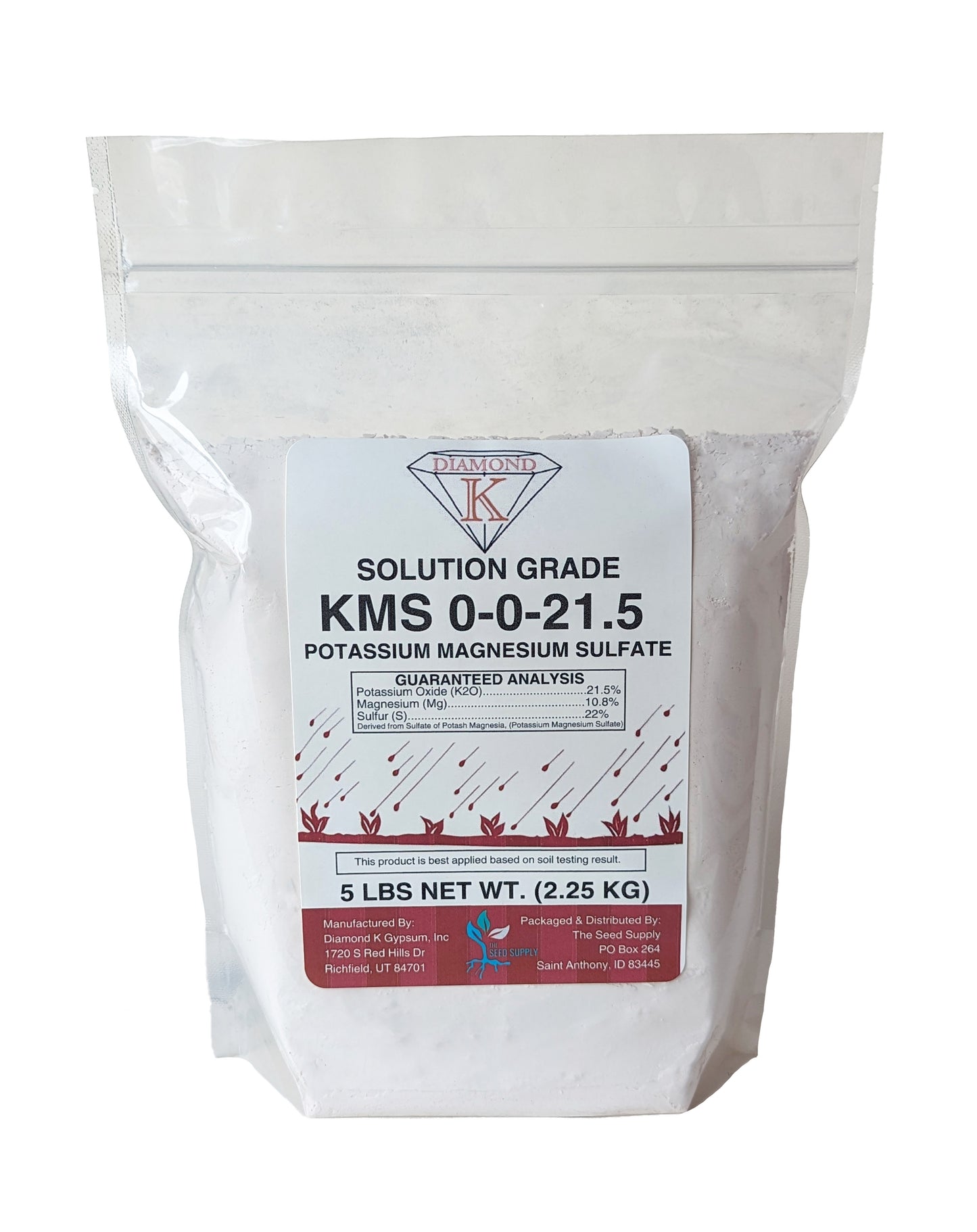 Potassium Magnesium Sulfate KMS 0-0-21.5