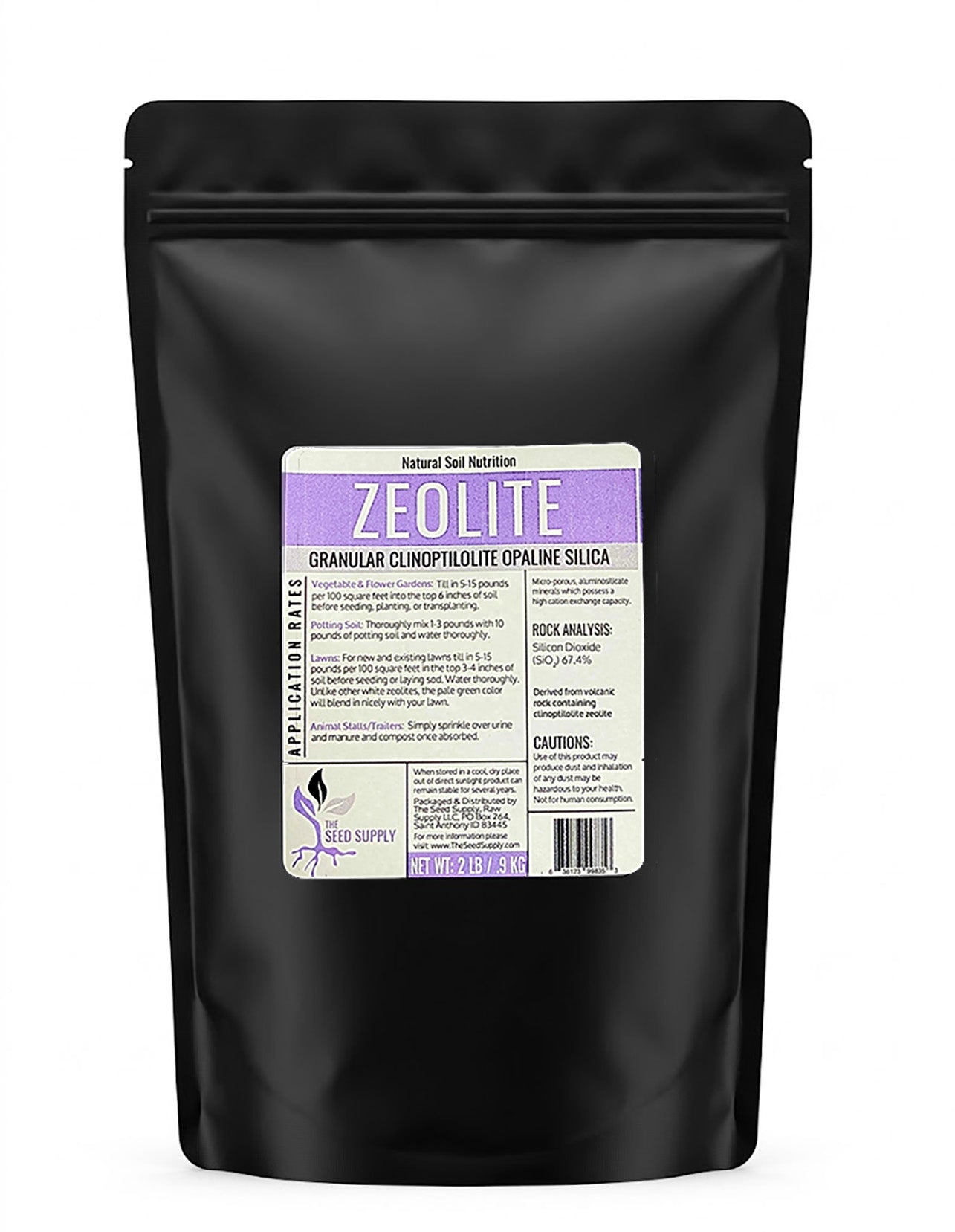 zeolite potting mix Granular Zeolite (Clinoptilolite) for Soil Health & Odor Control – The Seed Supply