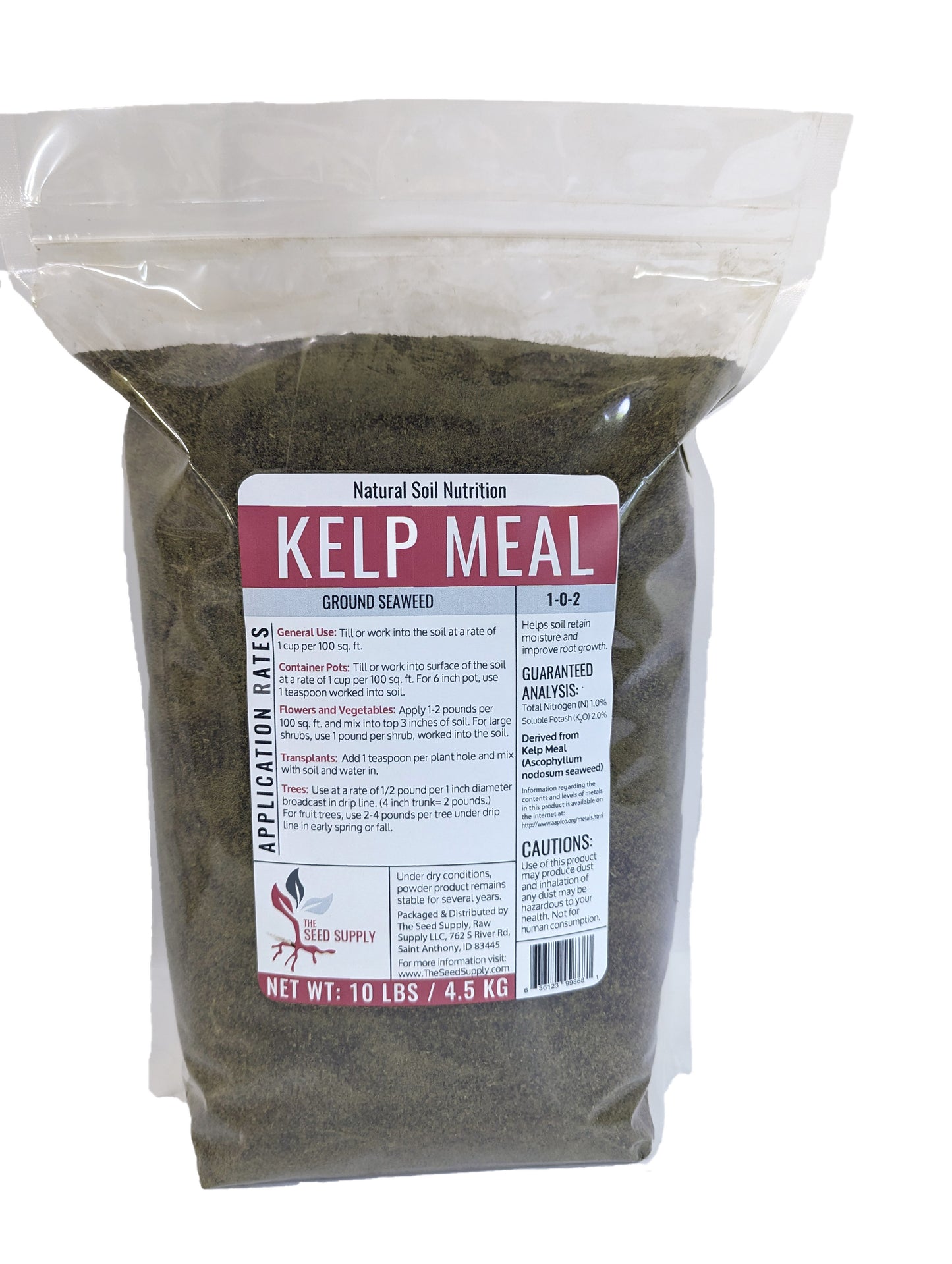 Kelp Meal: Micronutrient-Rich Fertilizer & Soil Amendment