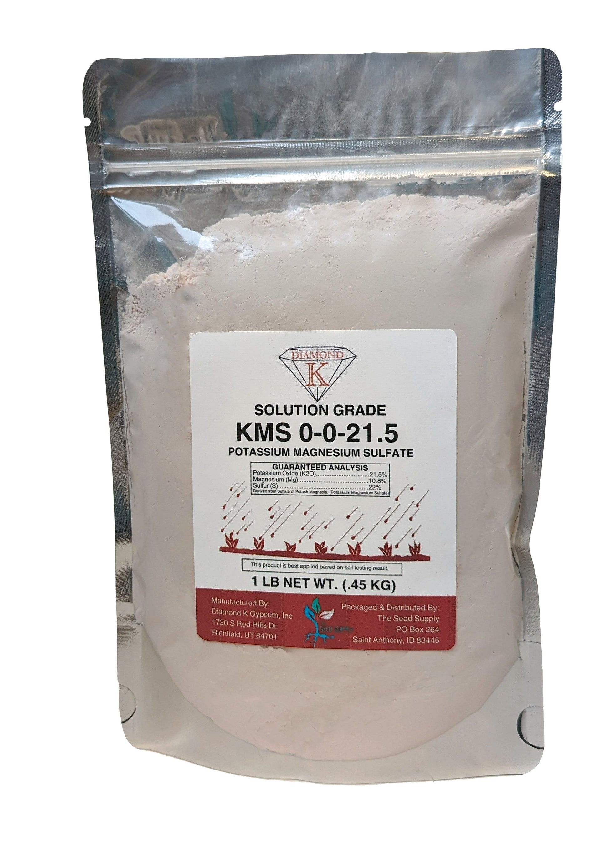 plant fertilizer with magnesium Potassium Magnesium Sulfate (KMS) for Enhanced Plant Growth
