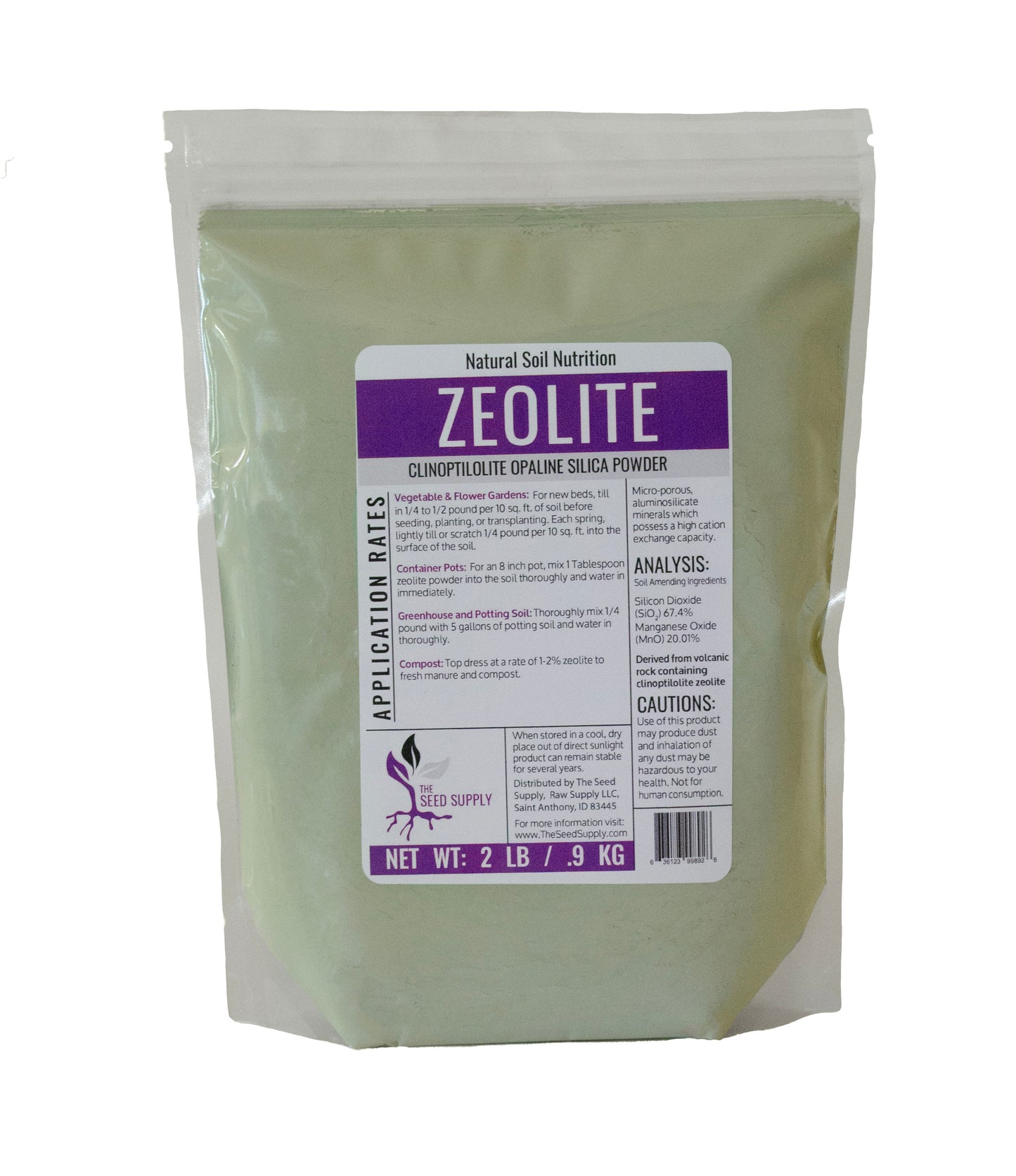 Cliniptilolite Zeolite Powder