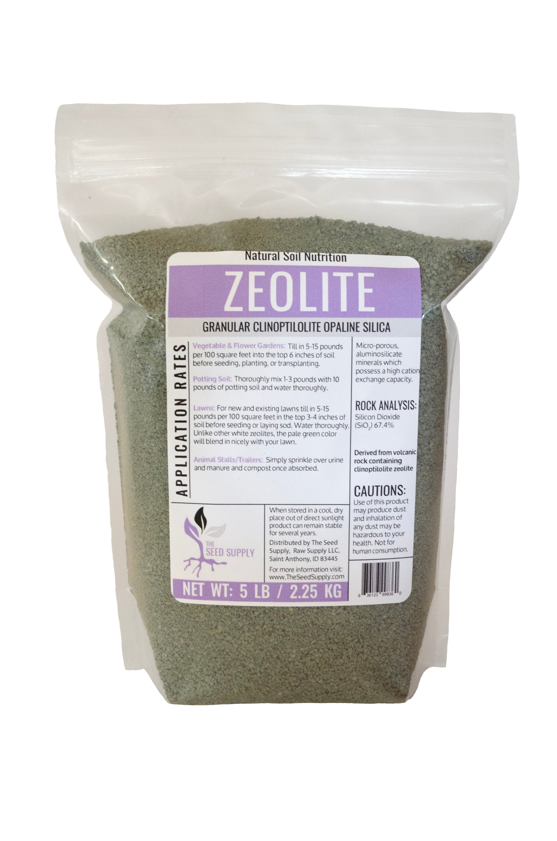 zeolite potting mix Granular Zeolite (Clinoptilolite) Natural Soil Enhancer & Moisture Absorber